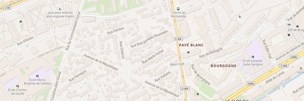 Plan du 14 Rue Marie Fichet à Clamart
