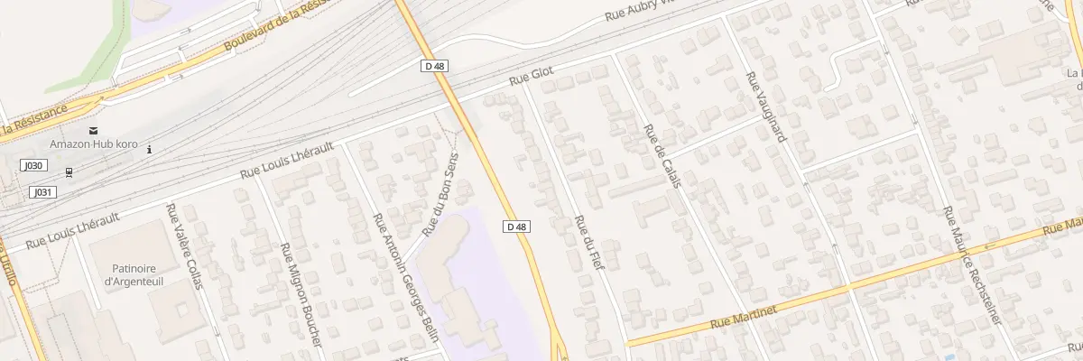 Plan du 43 Rue du Fief à Argenteuil