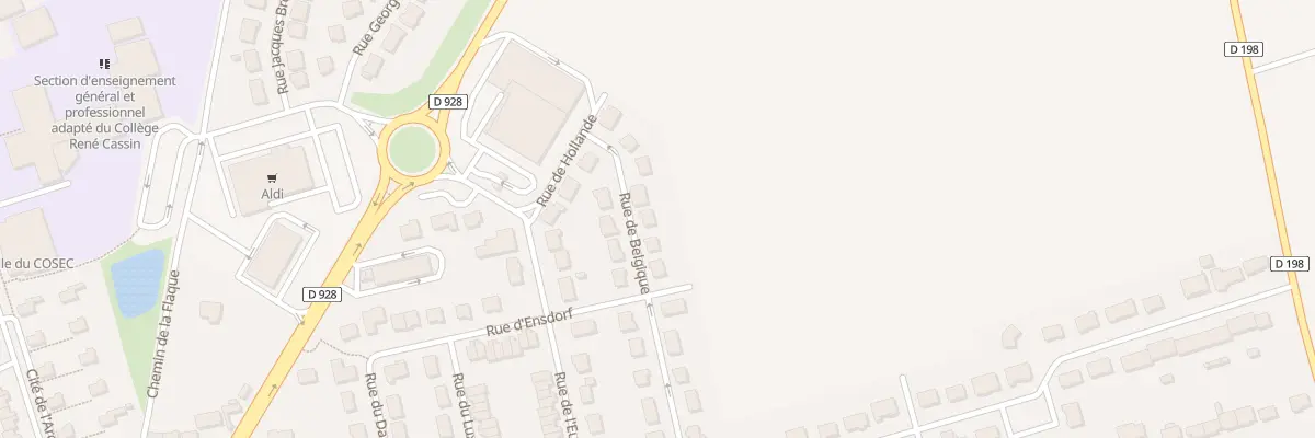 Plan du 7 Rue de Belgique à Wizernes