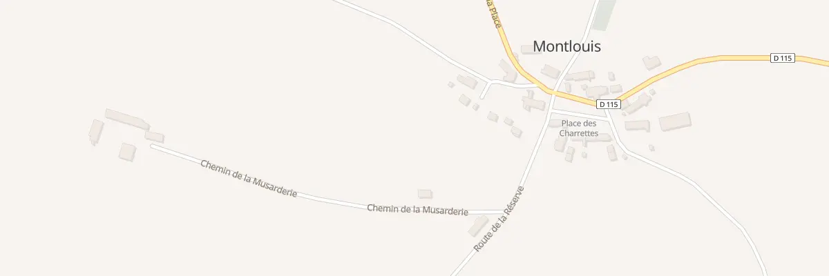 Plan du 13 Bourg de Montlouis à Montlouis