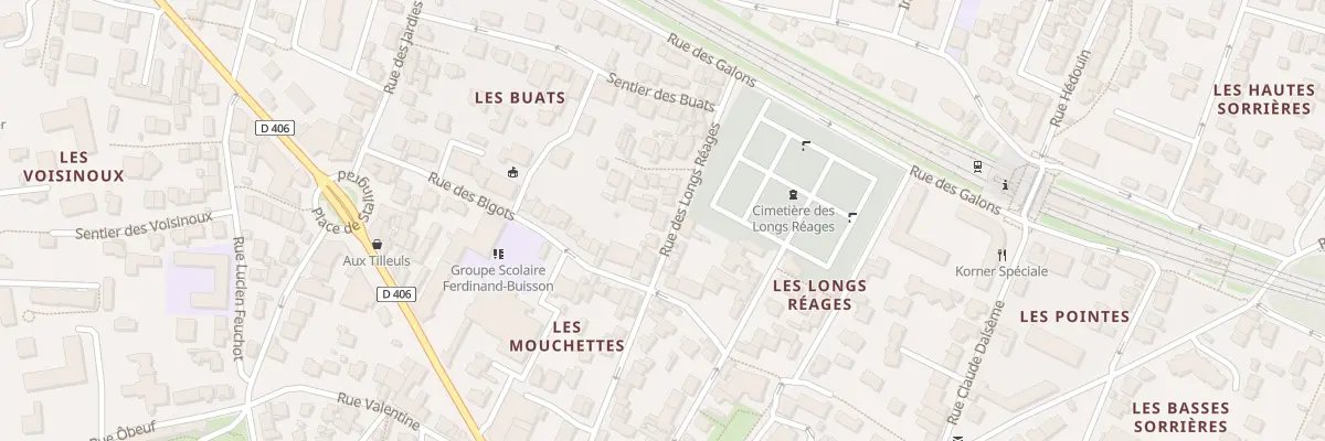 Plan du 31 Rue des Longs Réages à Meudon