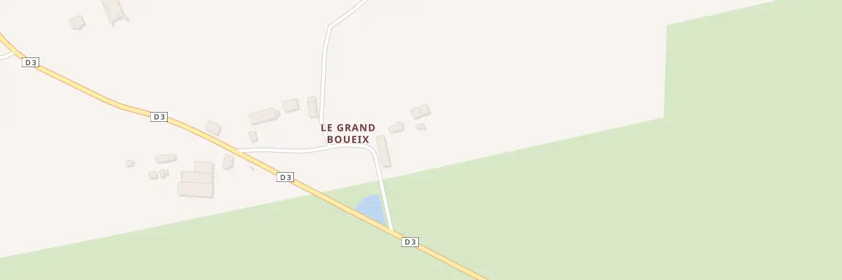 Plan du 2 Le Grand Boueix à Préveranges
