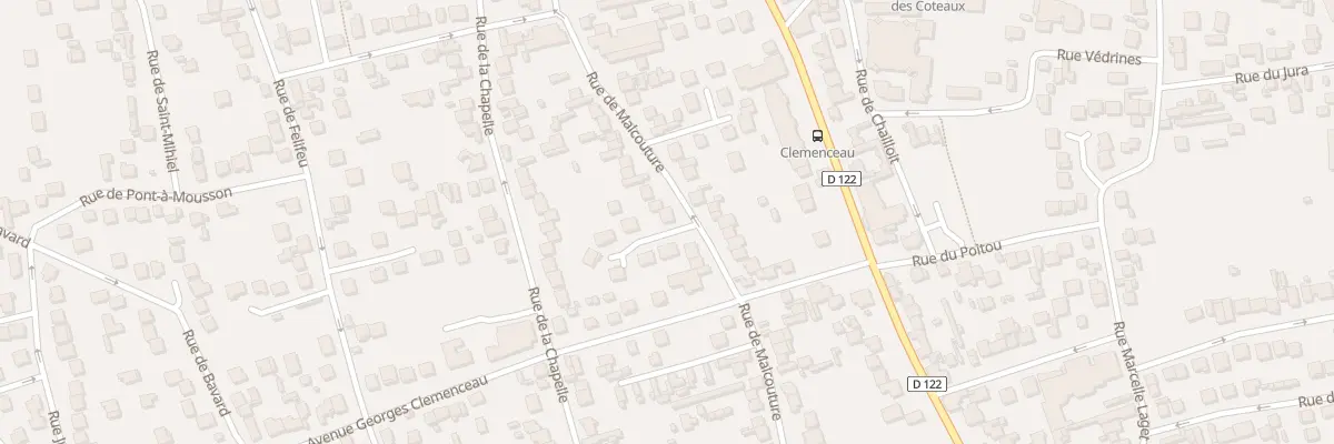 Plan du 85 Rue de Malcouture à Argenteuil