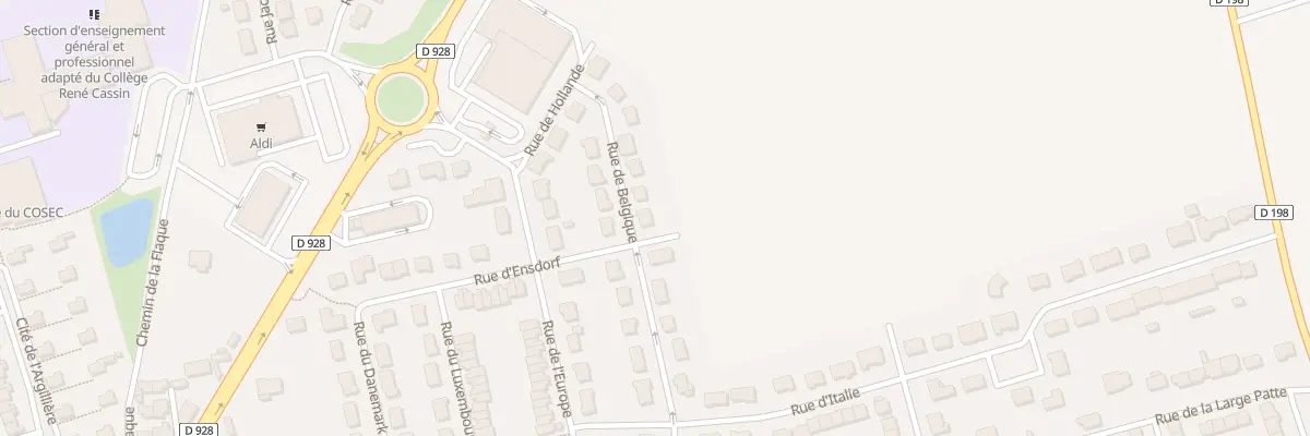 Plan du 11 Rue de Belgique à Wizernes