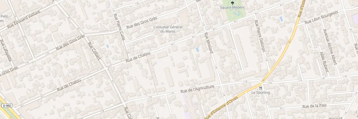 Plan du 81 Rue de Chatou à Colombes