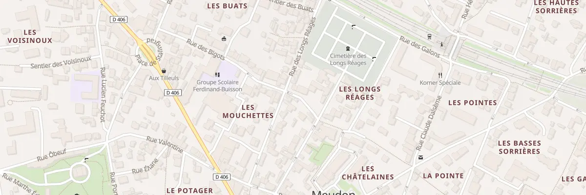 Plan du 32 Sen des Bigots à Meudon