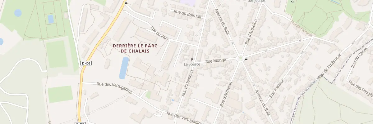 Plan du 26 Rue d’Alembert à Meudon