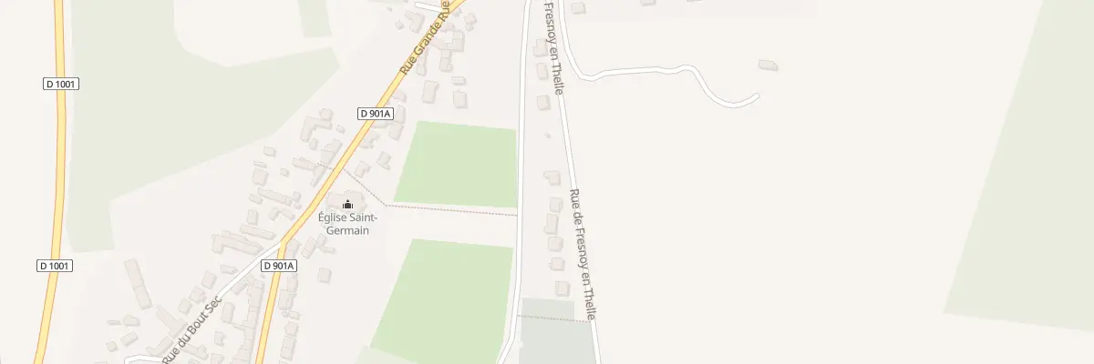 Plan du 8 Rue de Fresnoy-en-thelle à Puiseux-le-Hauberger