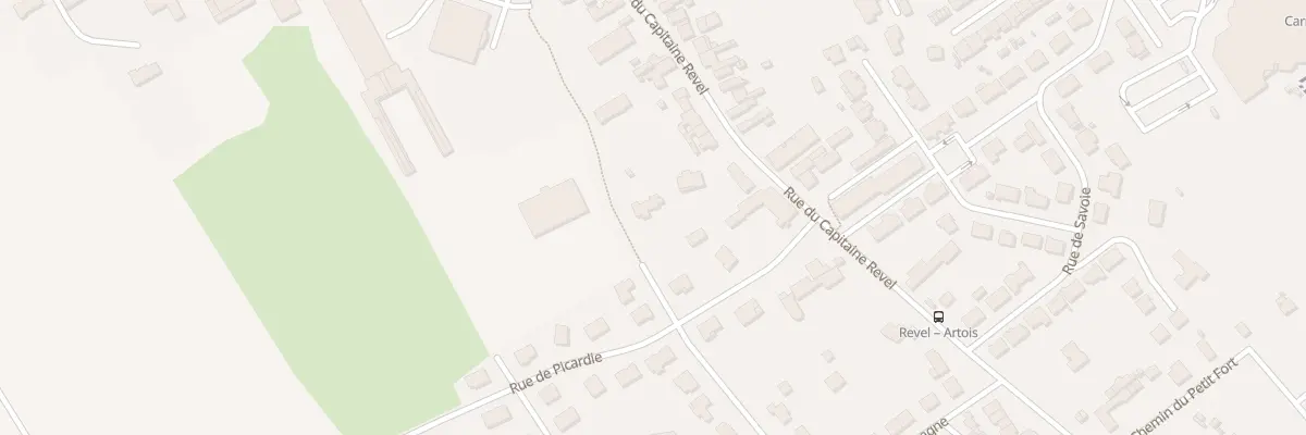Plan du 34 Rue du Capitaine Revel à Saint-Martin-lez-Tatinghem