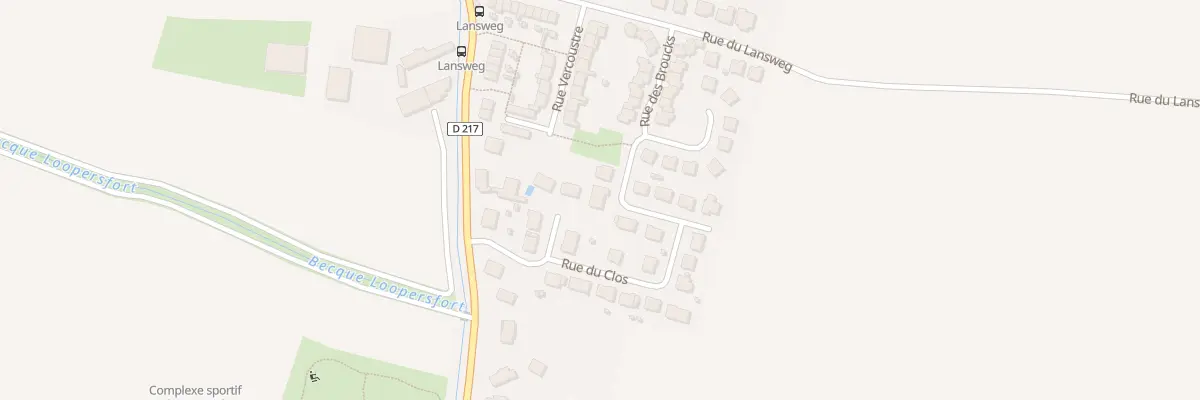 Plan du 260 Rue du Clos à Craywick