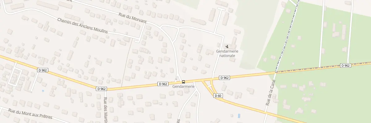 Plan du 85 Rue du Morvant à Châteauneuf-sur-Loire