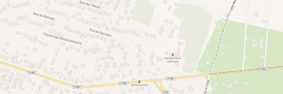 Plan du 77 Rue du Morvant à Châteauneuf-sur-Loire