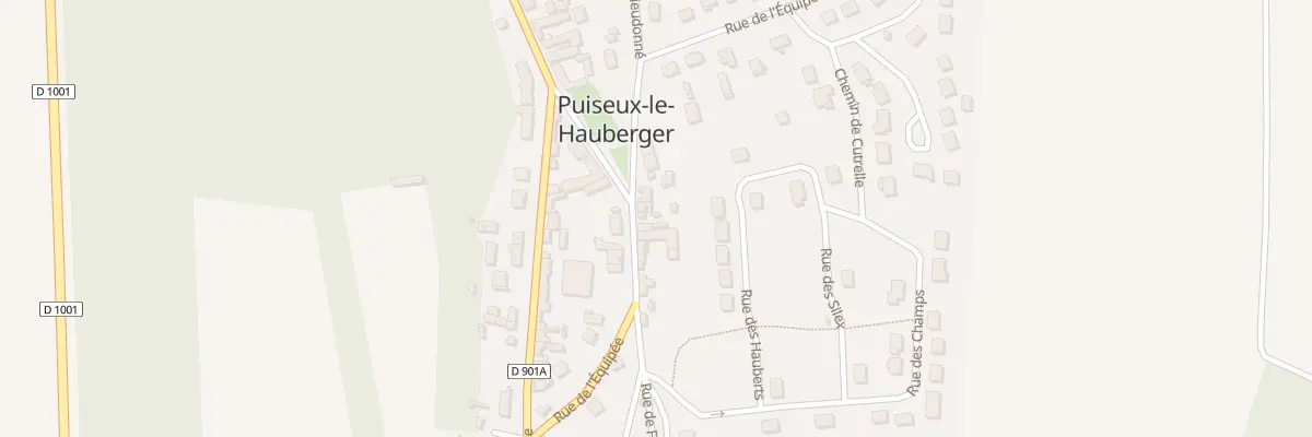 Plan du 8 Rue de l’Equipée à Puiseux-le-Hauberger