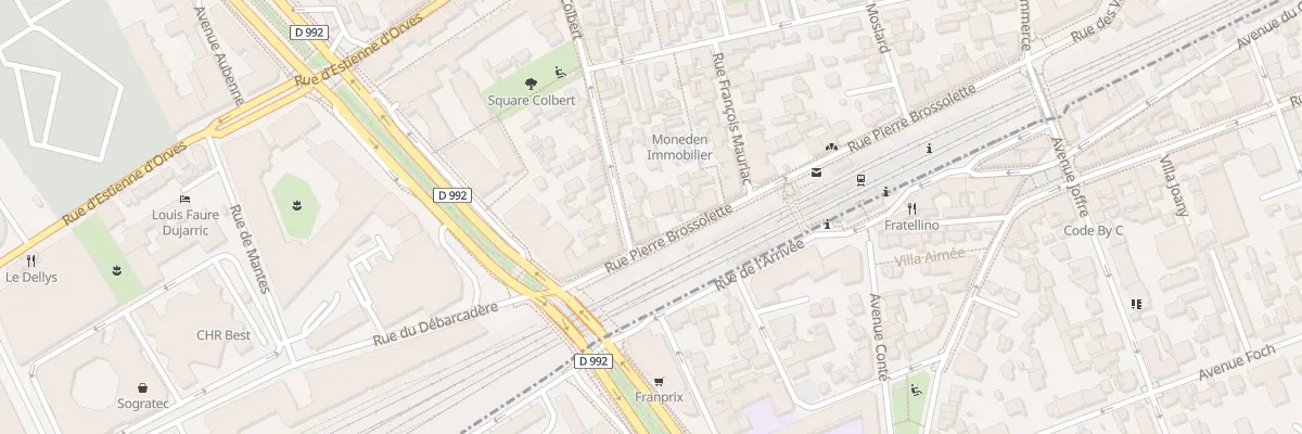 Plan du 62 Rue Pierre Brossolette à Colombes