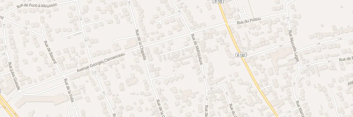 Plan du 65 Rue de Malcouture à Argenteuil