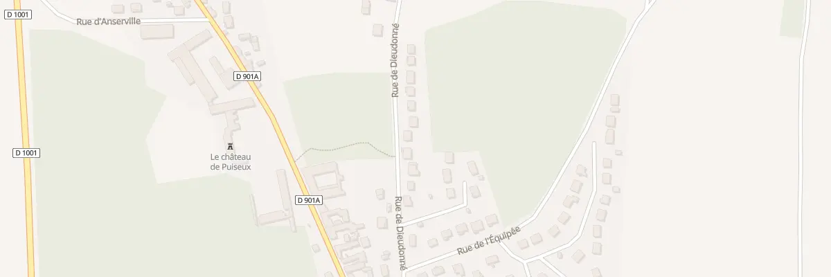 Plan du 12 Rue de Dieudonné à Puiseux-le-Hauberger