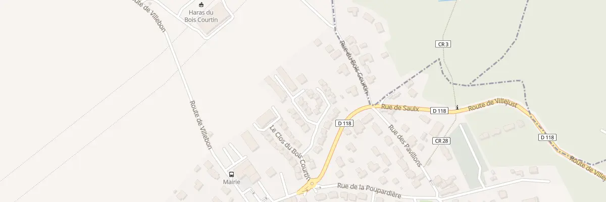 Plan du 22 Rue des Coquelicots à Villejust