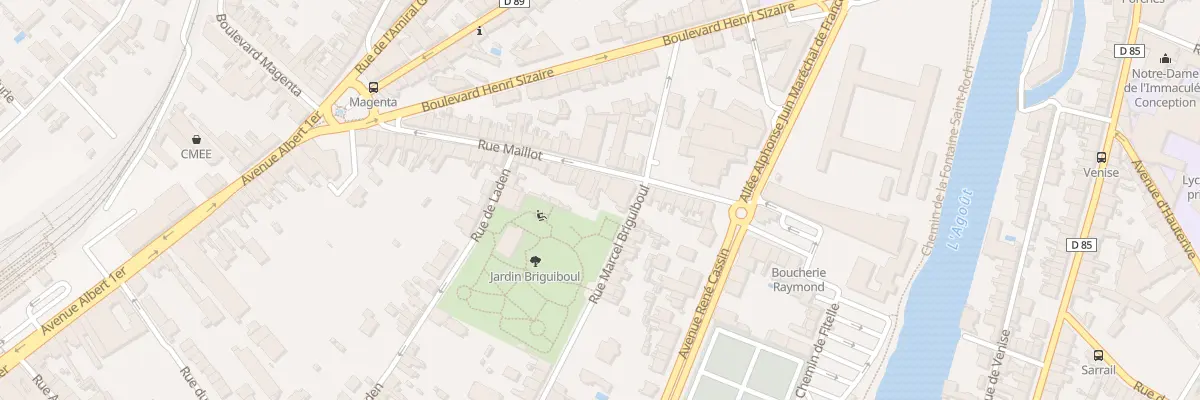 Plan du 23 Rue de Maillot à Castres