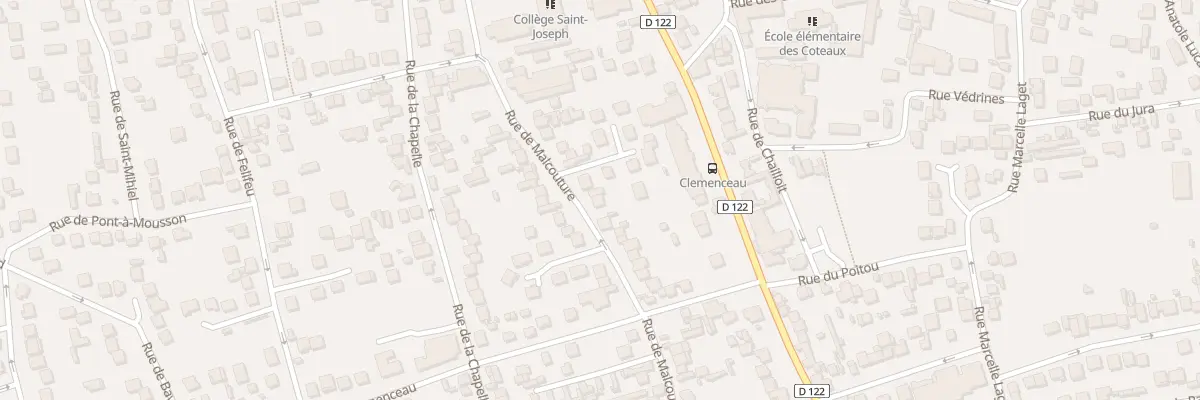 Plan du 84B Rue de Malcouture à Argenteuil