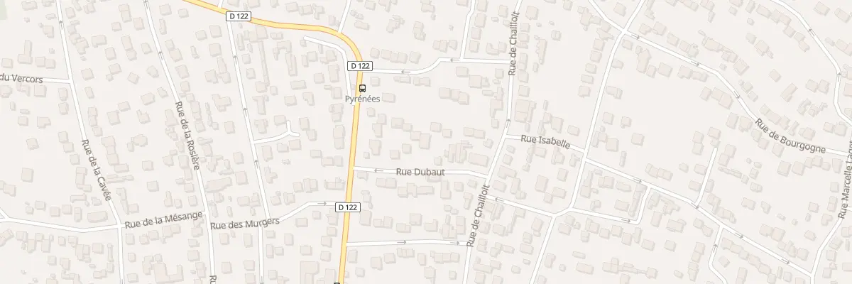 Plan du 14 Rue Dubaut à Argenteuil