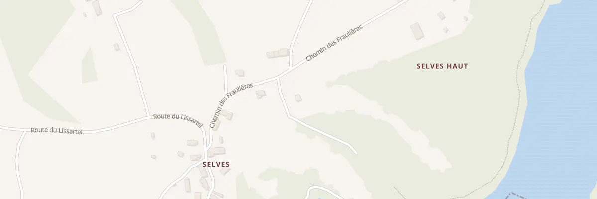 Plan du 5066B Selves Haut au Rouget-Pers