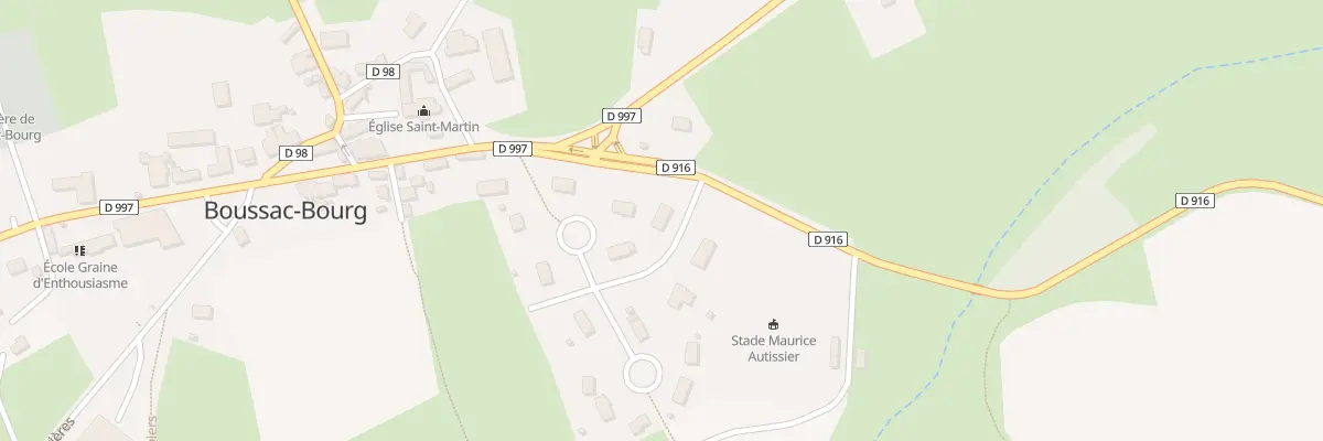 Plan du 16 Rue des Hirondelles à Boussac-Bourg