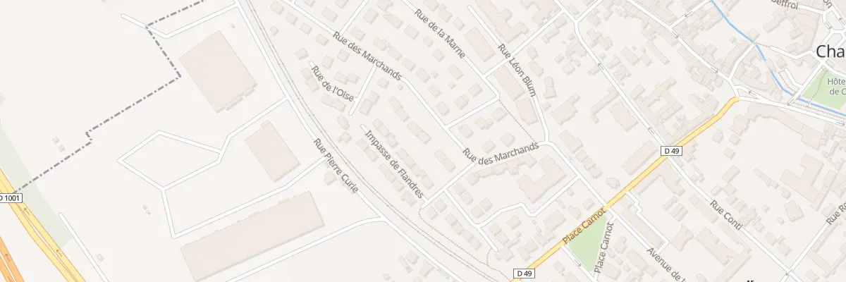 Plan du 239 Rue des Marchands à Chambly