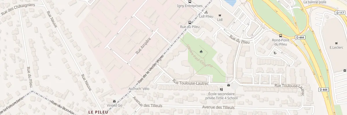 Plan du 4 Rue de la Vieille Vigne à Massy