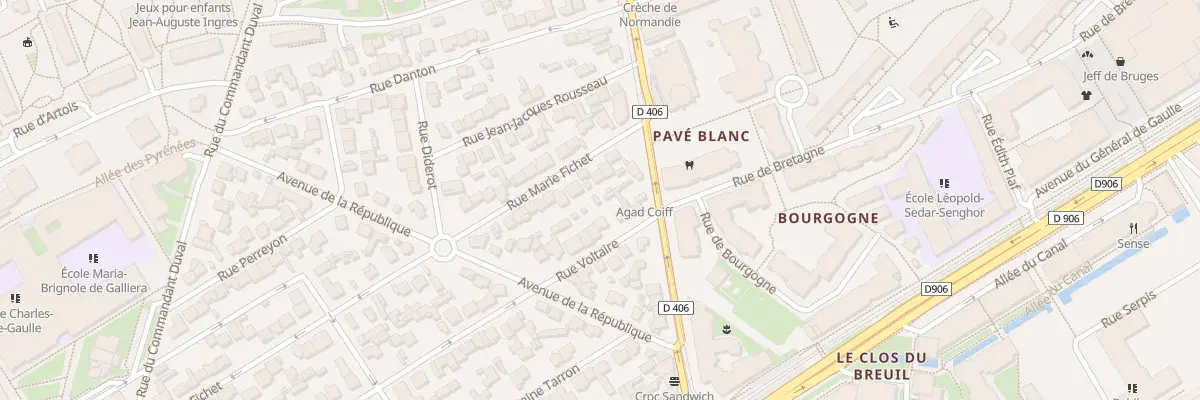 Plan du 9 Rue Marie Fichet à Clamart