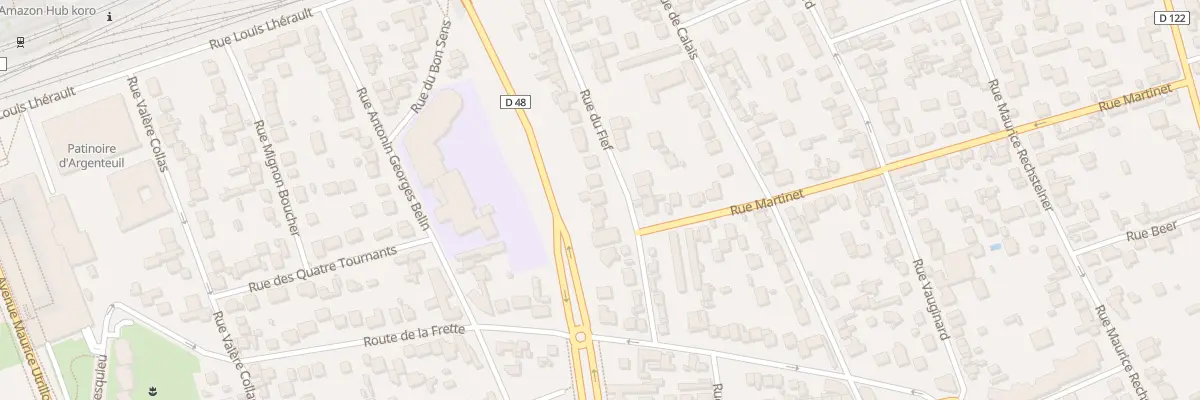 Plan du 13 Rue du Fief à Argenteuil