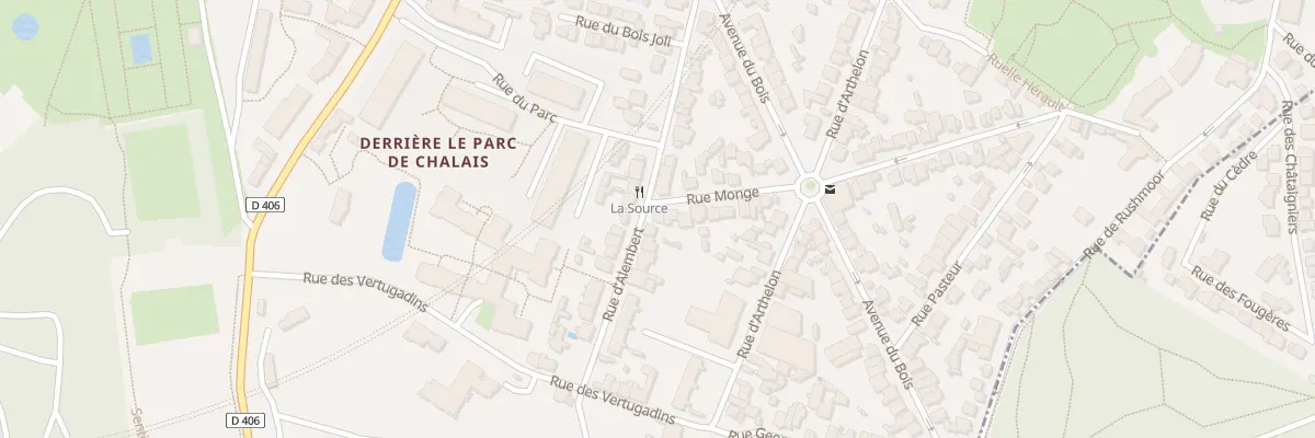 Plan du 25 Rue d’Alembert à Meudon