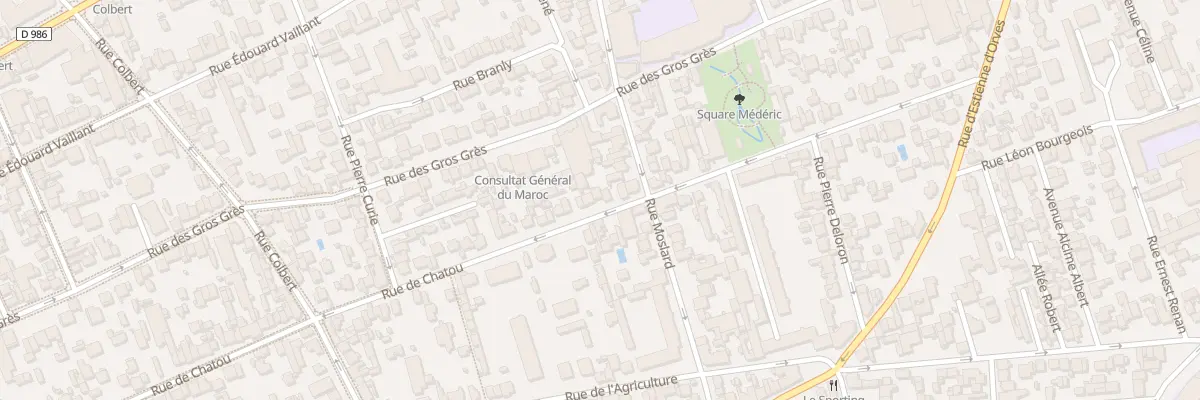 Plan du 70B Rue de Chatou à Colombes