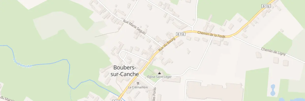 Plan du 29 Rue du Bourg à Boubers-sur-Canche