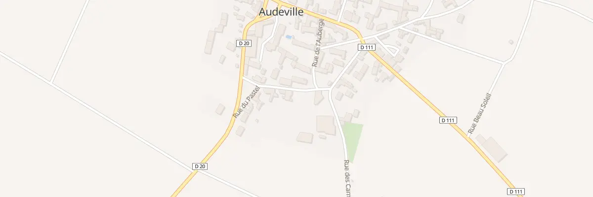 Plan du 3 Rue de la Forge à Audeville