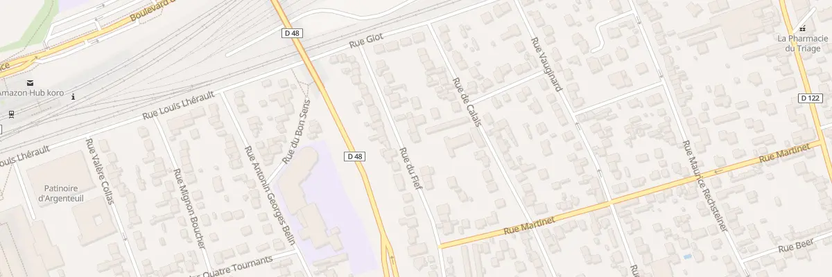 Plan du 28 Rue du Fief à Argenteuil