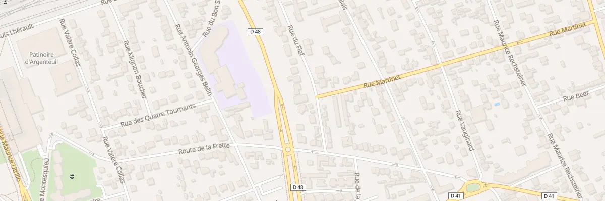 Plan du 9 Rue du Fief à Argenteuil