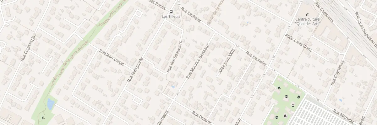 Plan du 14 Rue Maurice Berteaux à Saint-Leu-la-Forêt