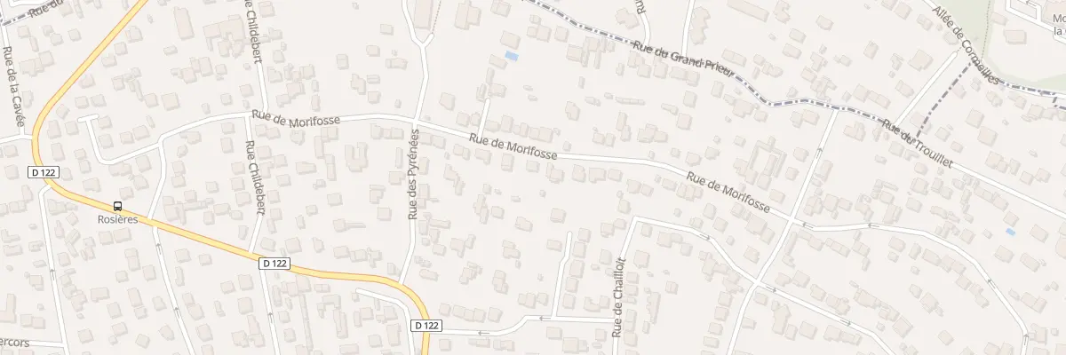 Plan du 77 Rue de Morifosse à Argenteuil
