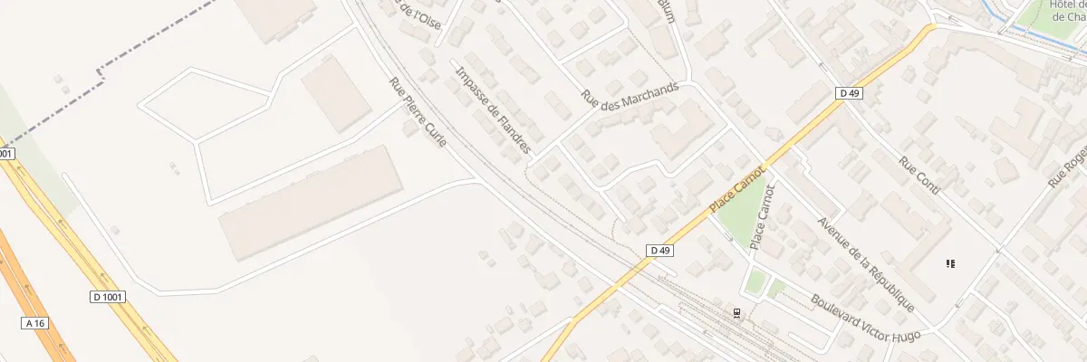 Plan du 61 Rue des Marchands à Chambly