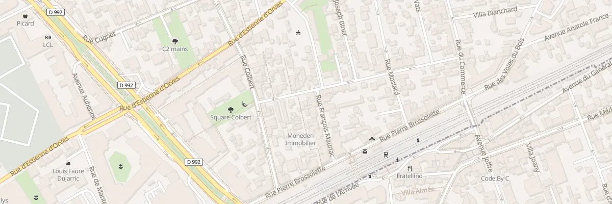 Plan du 37 Rue des Arts à Colombes
