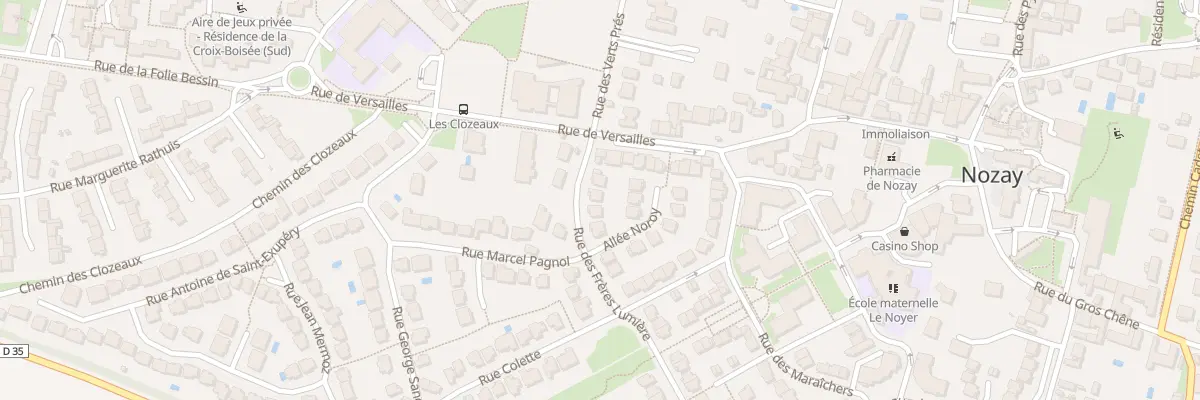 Plan du 51 Rue des Frères Lumière à Nozay