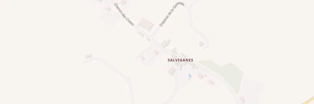 Plan du 5292 Salvigane à Roussennac