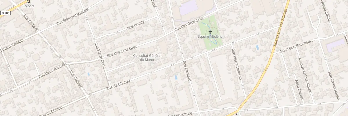 Plan du 68B Rue de Chatou à Colombes