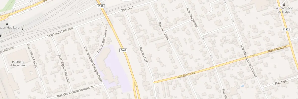 Plan du 24 Rue du Fief à Argenteuil