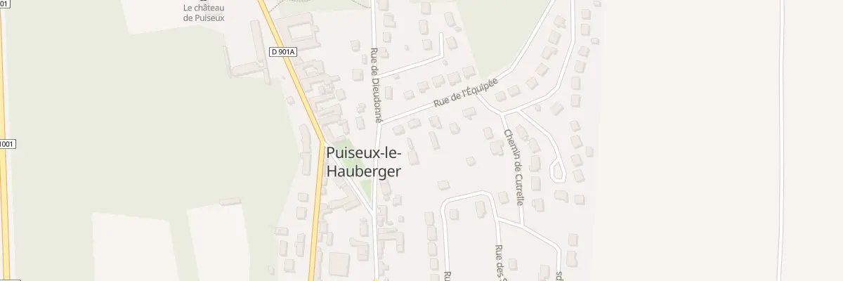 Plan du 22 Rue de l’Equipée à Puiseux-le-Hauberger