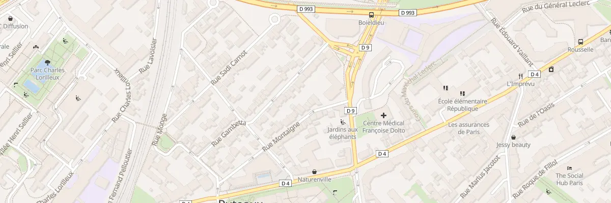 Plan du 41 Rue Montaigne à Puteaux