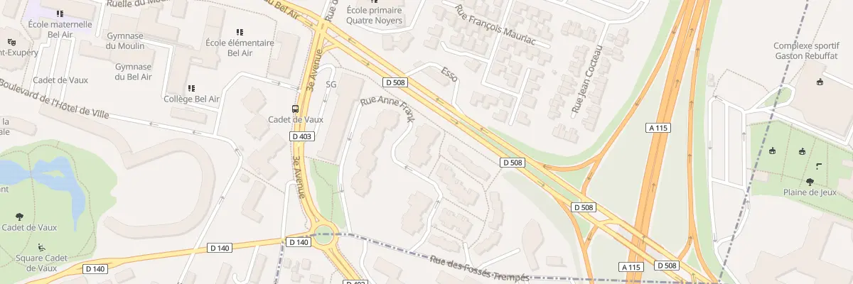 Plan du 31 Sq Andre Malraux à Franconville