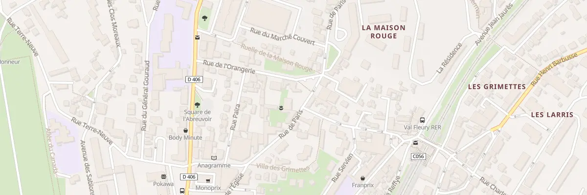 Plan du 144 Rue de Paris à Meudon