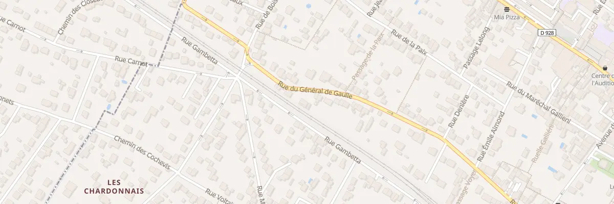 Plan du 169 Rue du Général de Gaulle à Saint-Leu-la-Forêt