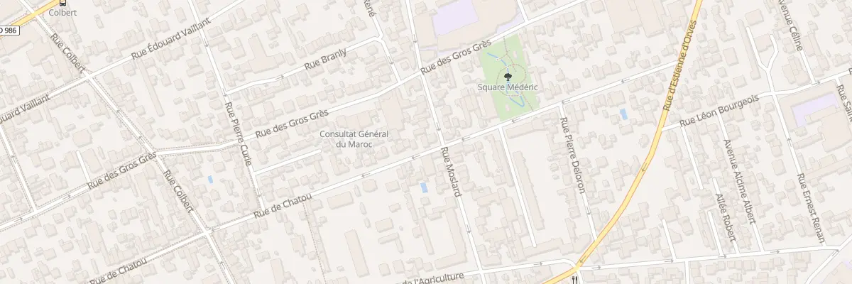 Plan du 68 Rue de Chatou à Colombes